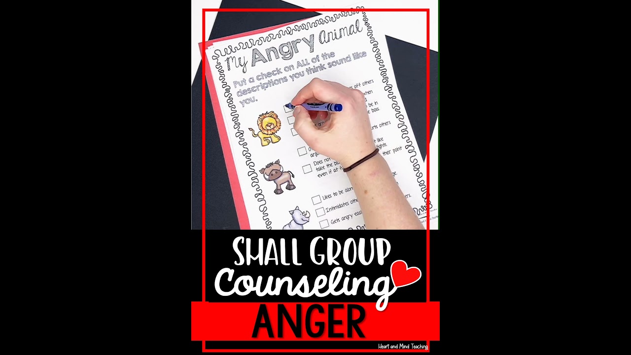 Anger management small group counseling Curriculum
