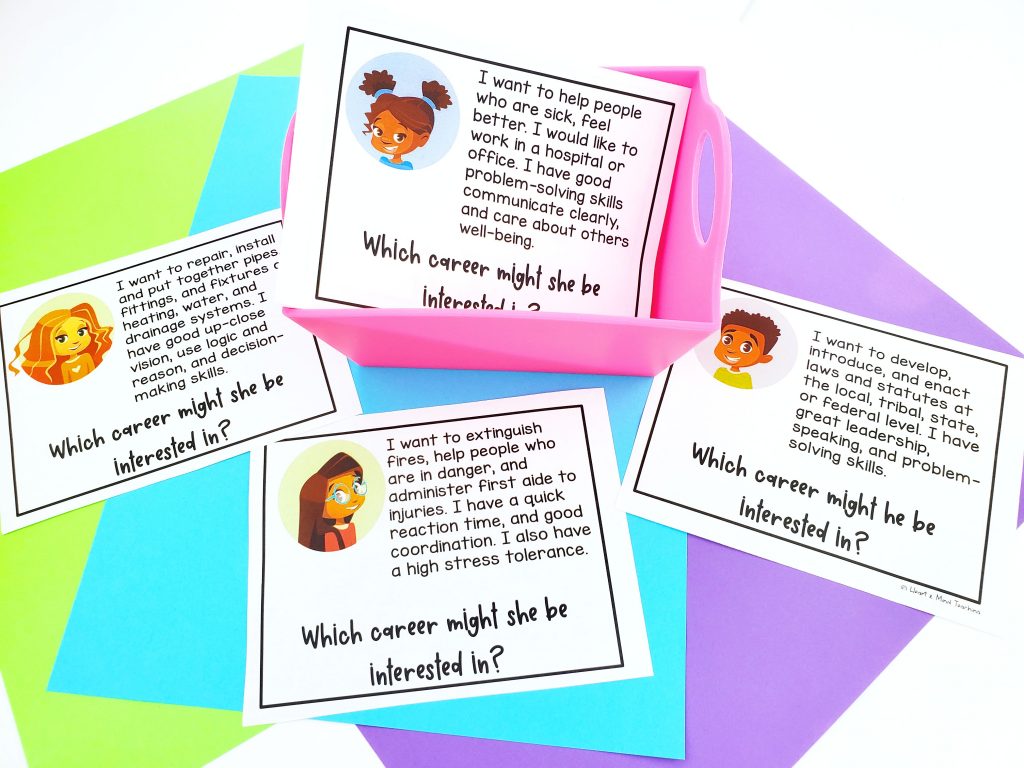 Career Town - Career Exploration Activities - Heart and Mind Teaching