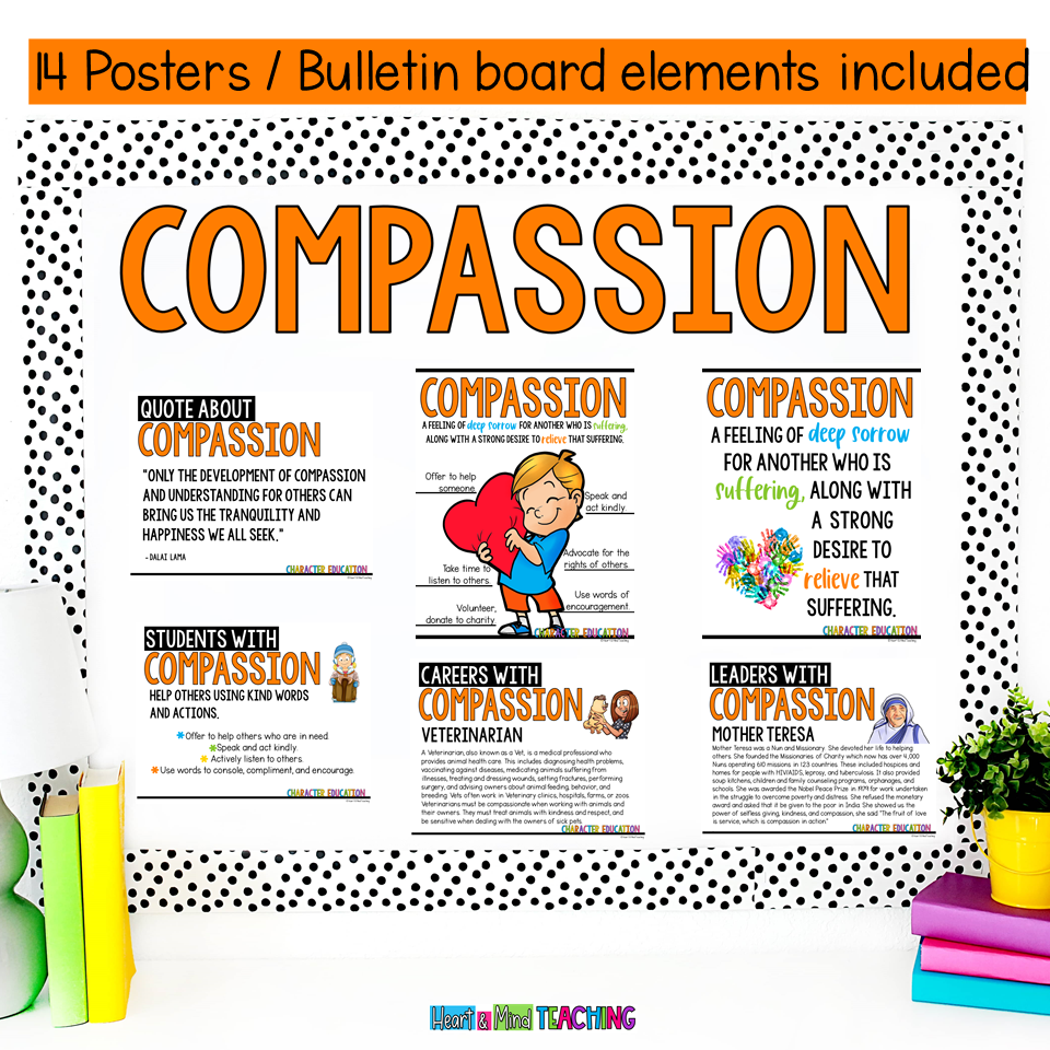 compassion bulletin board
