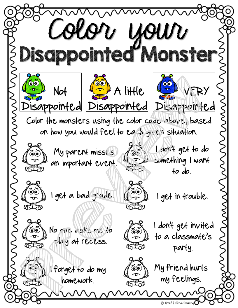 disappointed monster