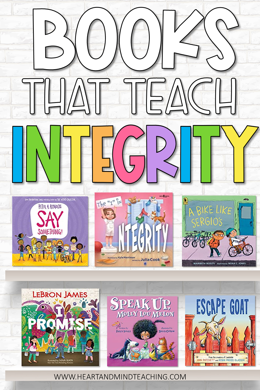 books that teach integrity