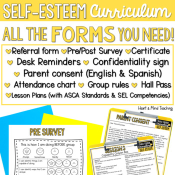 Self Esteem Small Group Counseling Curriculum - Image 4