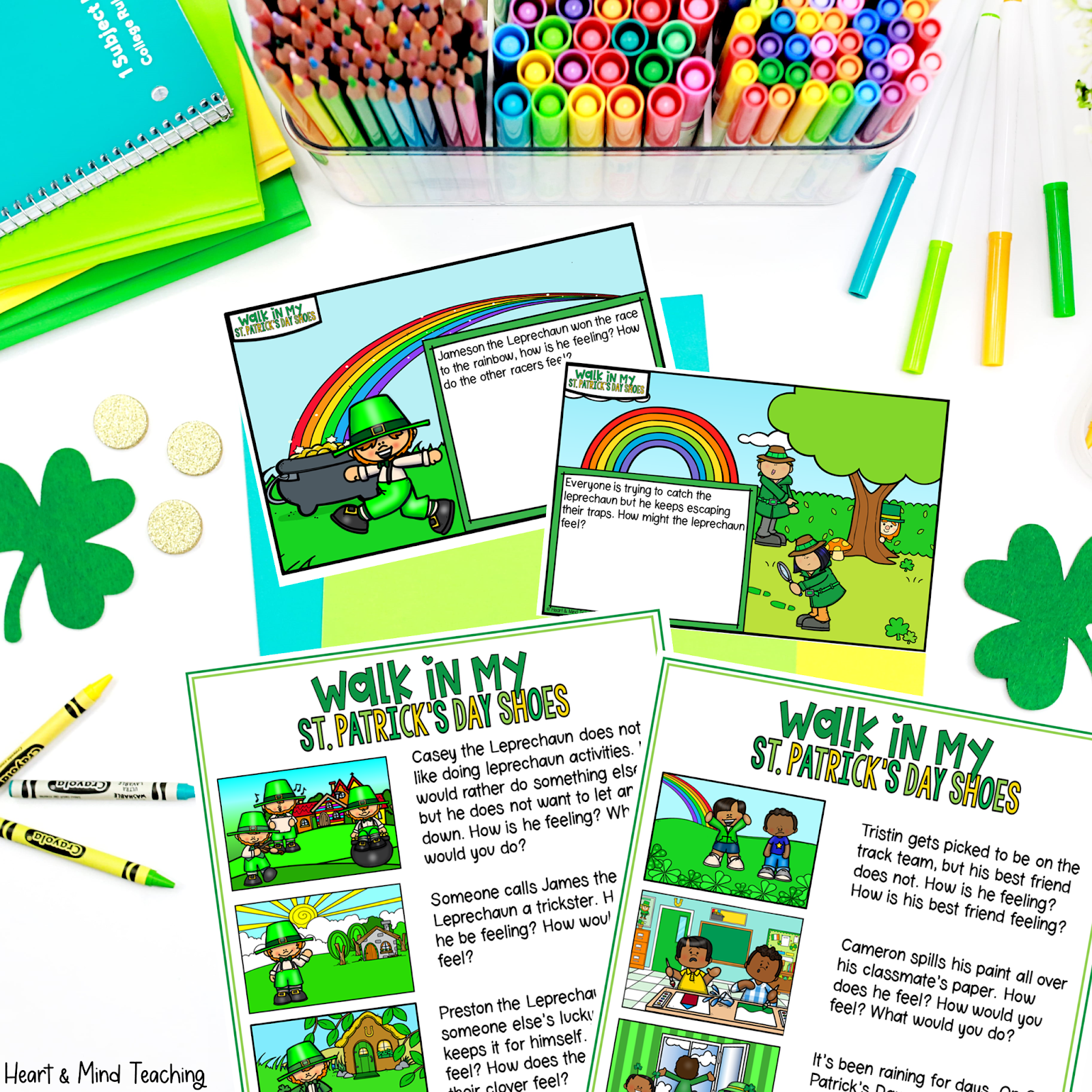 4 Counseling and SEL Ideas for St. Patrick's Day - Heart and Mind Teaching
