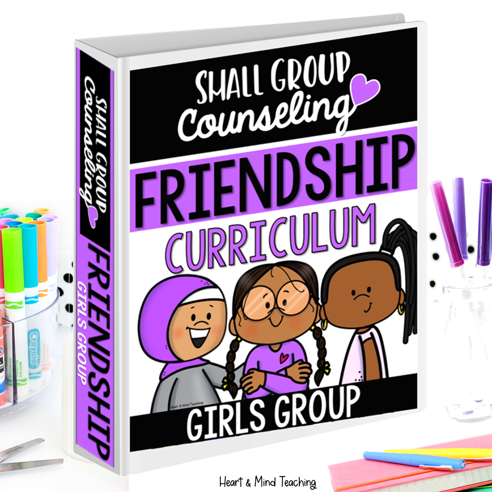 Small group counseling friendship girls group