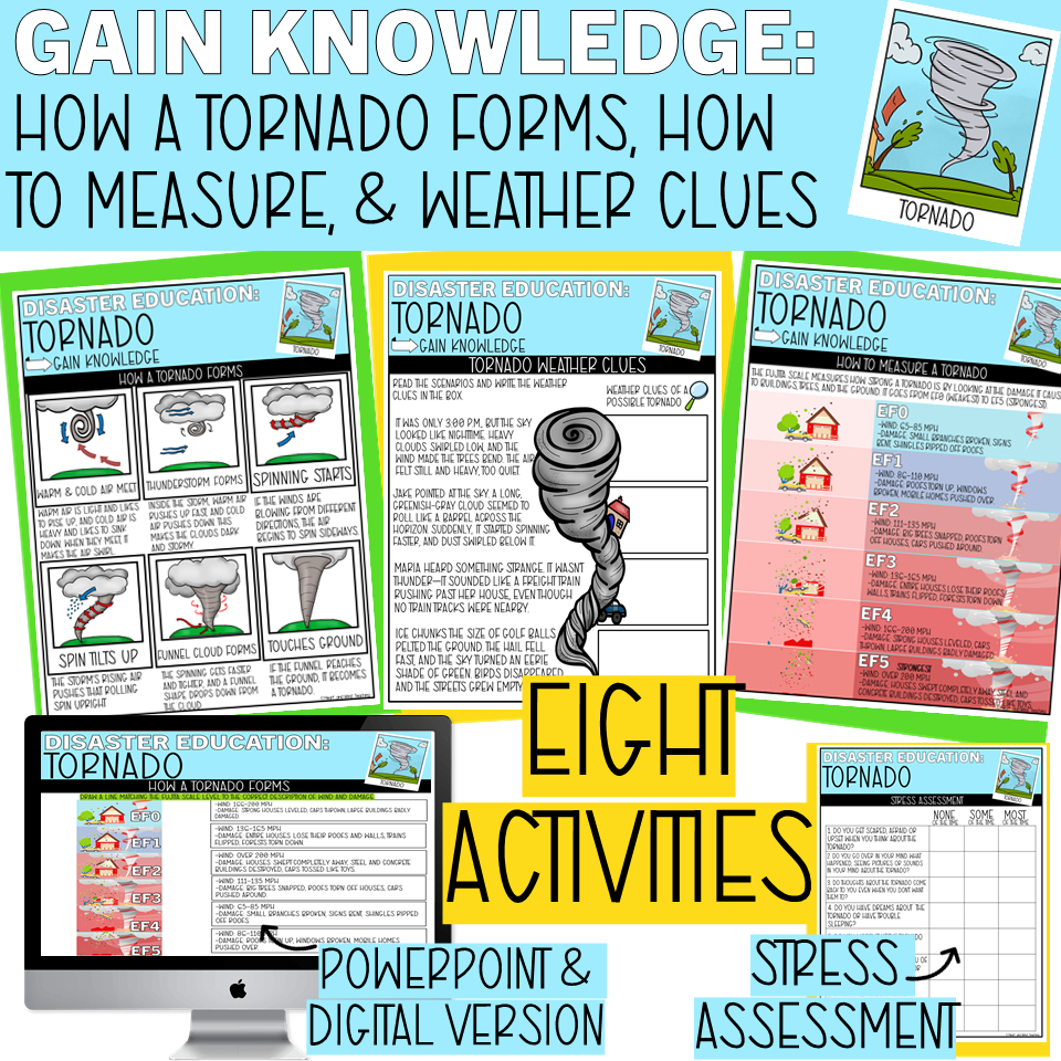 Disaster Education & Coping Resources: Tornado (Middle School Version ...