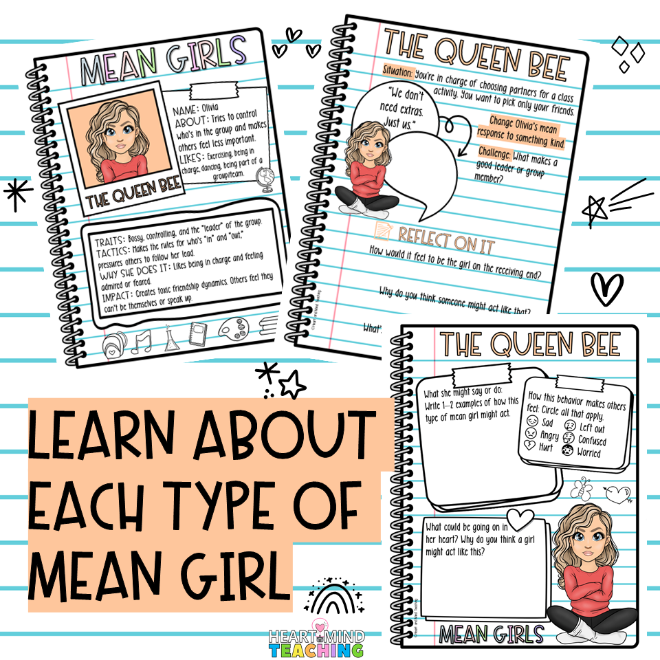 Mean Girls - Friendship and Bullying Lesson - Image 2