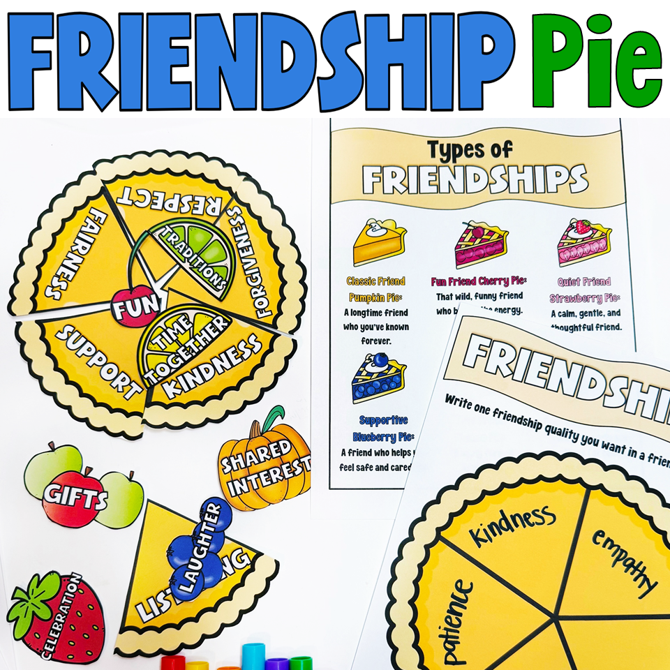 friendship pie activity