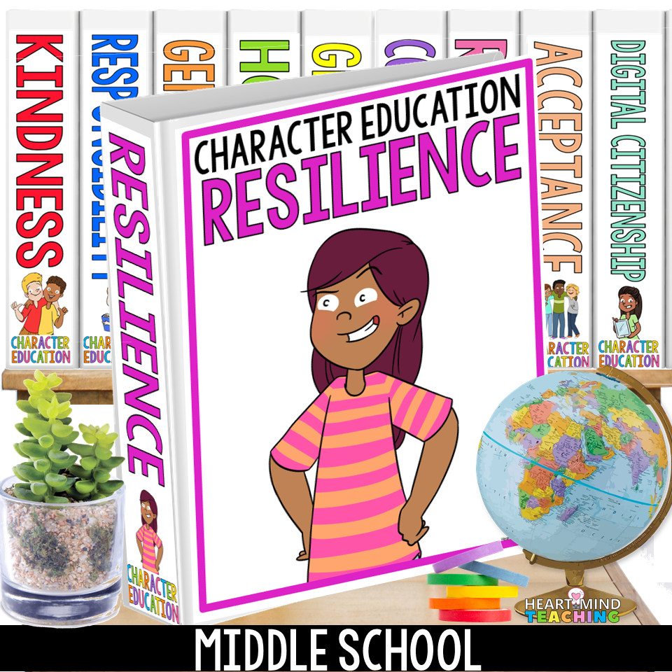 middle school character education resilience